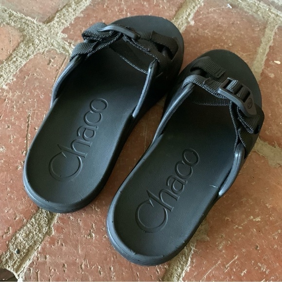 Chaco Kids Chillos Sandals in Black Sz 3 - Picture 8 of 10